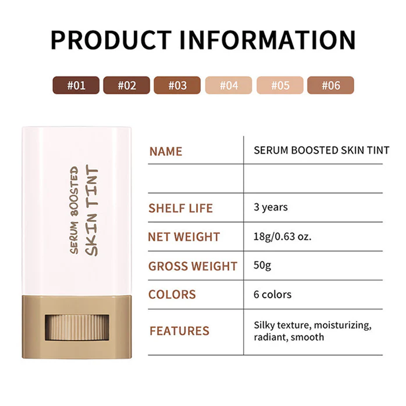 ✨Last Day 50% OFF✨Moisturizing & Brightening Serum Boosted Skin Tint